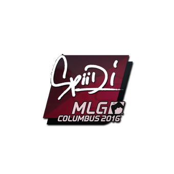 Sticker | Spiidi | MLG Columbus 2016 CS2 skin