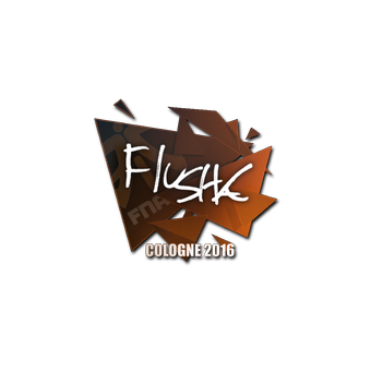 Sticker | flusha | Cologne 2016 CS2 skin