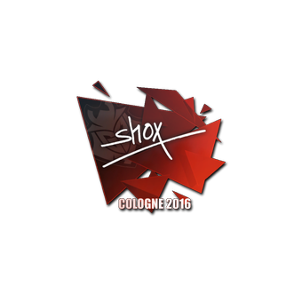 Sticker | shox | Cologne 2016 CS2 skin