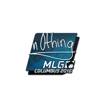 Sticker | n0thing | MLG Columbus 2016 CS2 skin