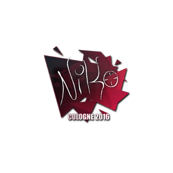 Sticker | NiKo | Cologne 2016 CS2 skin