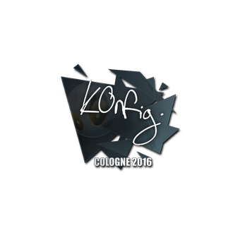 Sticker | k0nfig | Cologne 2016 CS2 skin