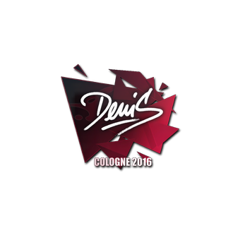 Sticker | denis | Cologne 2016 CS2 skin