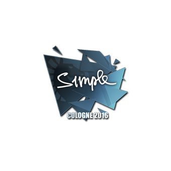 Sticker | s1mple | Cologne 2016 CS2 skin