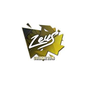 Sticker | Zeus | Cologne 2016 CS2 skin