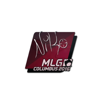 Sticker | NiKo | MLG Columbus 2016 CS2 skin