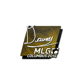 Sticker | DAVEY | MLG Columbus 2016 CS2 skin