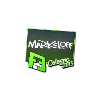 Sticker | markeloff | Cologne 2015 CS2 skin