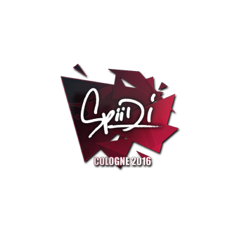 Sticker | Spiidi | Cologne 2016 CS2 skin