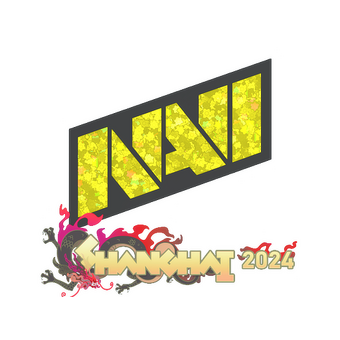 Sticker | Natus Vincere (Glitter) | Shanghai 2024 CS2 skin