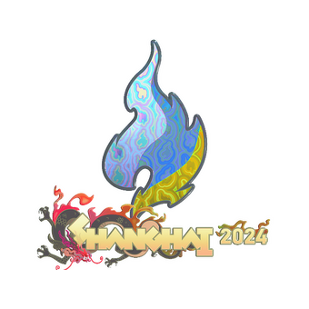 Sticker | Passion UA (Holo) | Shanghai 2024 CS2 skin
