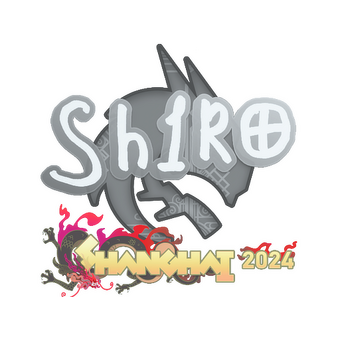 Sticker | sh1ro | Shanghai 2024 CS2 skin