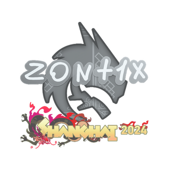 Sticker | zont1x | Shanghai 2024 CS2 skin