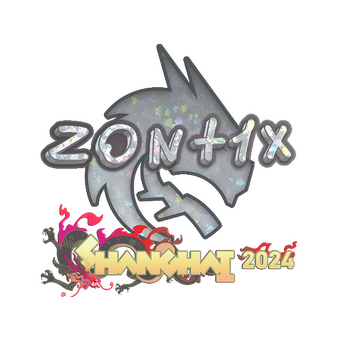 Sticker | zont1x (Glitter) | Shanghai 2024 CS2 skin