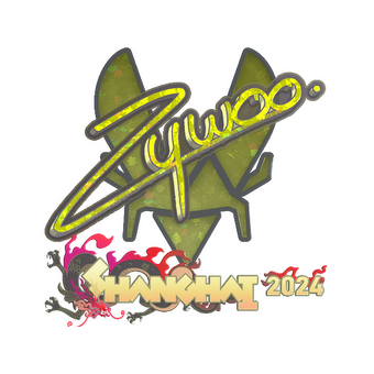 Sticker | ZywOo (Glitter) | Shanghai 2024 CS2 skin