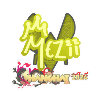 Sticker | mezii | Shanghai 2024 CS2 skin