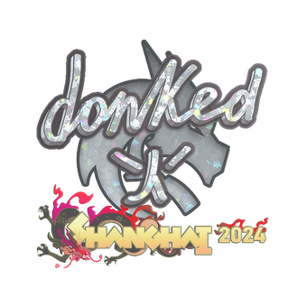 Sticker | donk (Glitter) | Shanghai 2024 CS2 skin