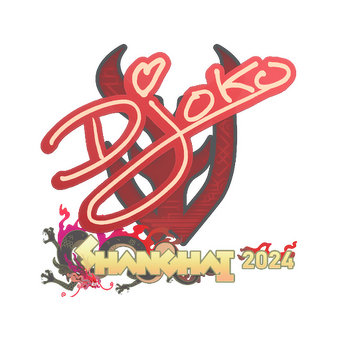 Sticker | Djoko | Shanghai 2024 CS2 skin