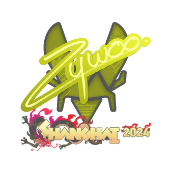 Sticker | ZywOo | Shanghai 2024 CS2 skin