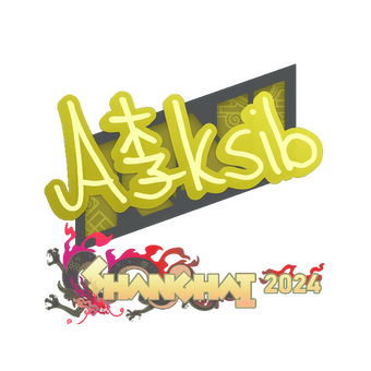 Sticker | Aleksib | Shanghai 2024 CS2 skin