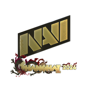 Sticker | Natus Vincere (Gold) | Shanghai 2024 CS2 skin