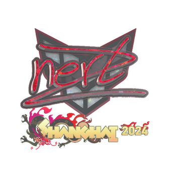 Sticker | NertZ (Glitter) | Shanghai 2024 CS2 skin