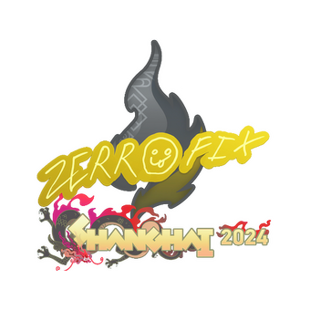 Sticker | zeRRoFIX | Shanghai 2024 CS2 skin
