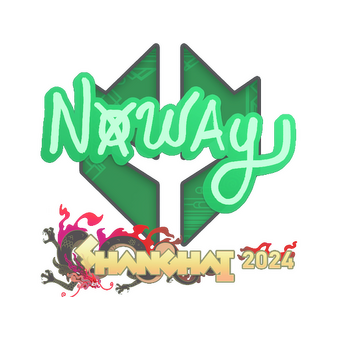 Sticker | noway | Shanghai 2024 CS2 skin