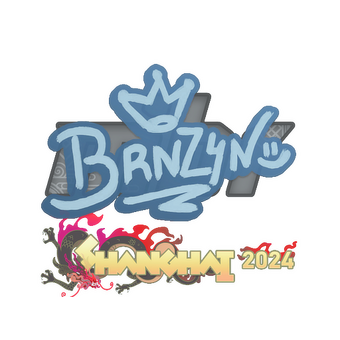 Sticker | brnz4n | Shanghai 2024 CS2 skin
