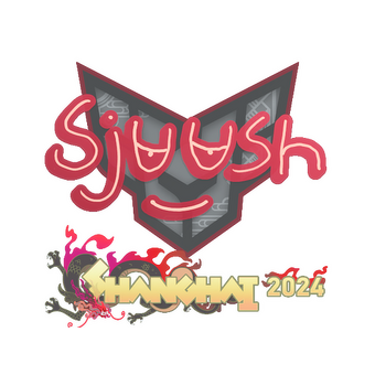 Sticker | sjuush | Shanghai 2024 CS2 skin
