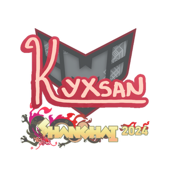 Sticker | kyxsan | Shanghai 2024 CS2 skin