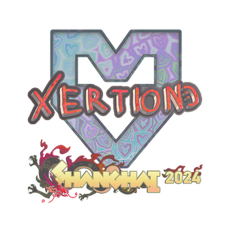 Sticker | xertioN (Holo) | Shanghai 2024 CS2 skin