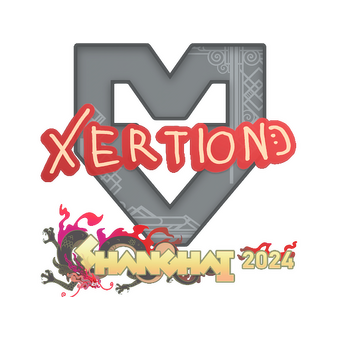 Sticker | xertioN | Shanghai 2024 CS2 skin