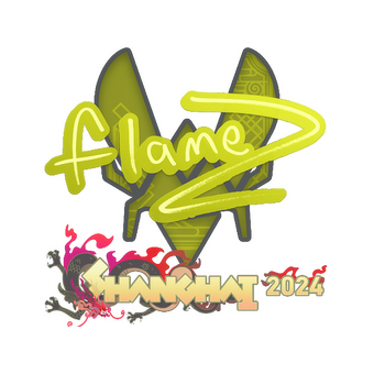 Sticker | FlameZ | Shanghai 2024 CS2 skin