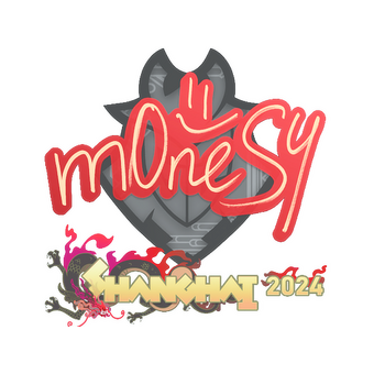 Sticker | m0NESY | Shanghai 2024 CS2 skin