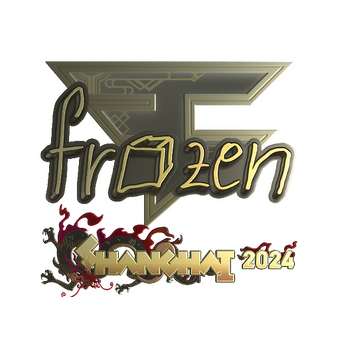 Sticker | frozen (Gold) | Shanghai 2024 CS2 skin