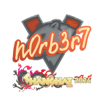 Sticker | n0rb3r7 | Shanghai 2024 CS2 skin