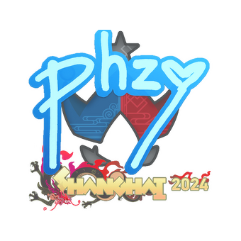 Sticker | phzy | Shanghai 2024 CS2 skin