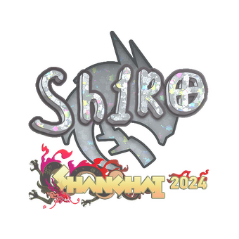 Sticker | sh1ro (Glitter) | Shanghai 2024 CS2 skin