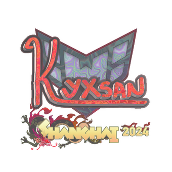 Sticker | kyxsan (Holo) | Shanghai 2024 CS2 skin