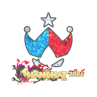 Sticker | Wildcard (Glitter) | Shanghai 2024 CS2 skin