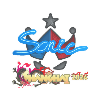 Sticker | Sonic | Shanghai 2024 CS2 skin