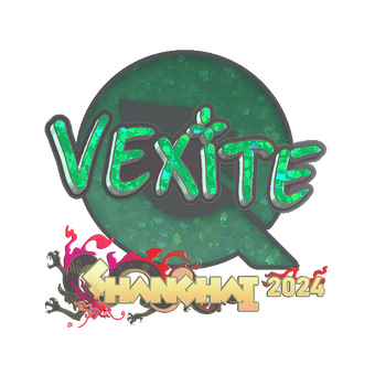 Sticker | vexite (Glitter) | Shanghai 2024 CS2 skin