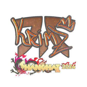 Sticker | KRIMZ (Glitter) | Shanghai 2024 CS2 skin