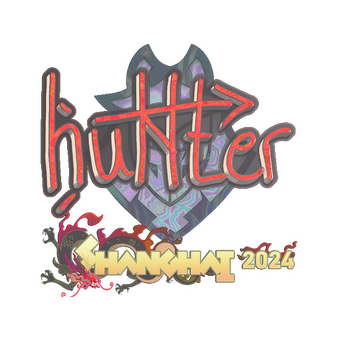 Sticker | huNter- (Holo) | Shanghai 2024 CS2 skin