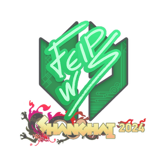Sticker | felps | Shanghai 2024 CS2 skin