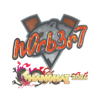 Sticker | n0rb3r7 (Glitter) | Shanghai 2024 CS2 skin