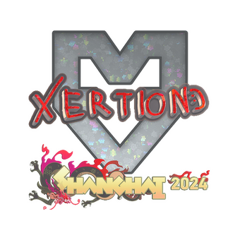 Sticker | xertioN (Glitter) | Shanghai 2024 CS2 skin