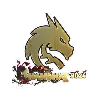 Sticker | Team Spirit (Gold) | Shanghai 2024 CS2 skin