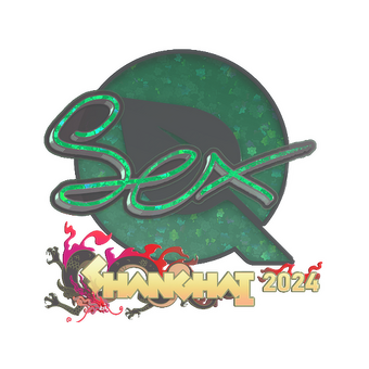 Sticker | dexter (Glitter) | Shanghai 2024 CS2 skin